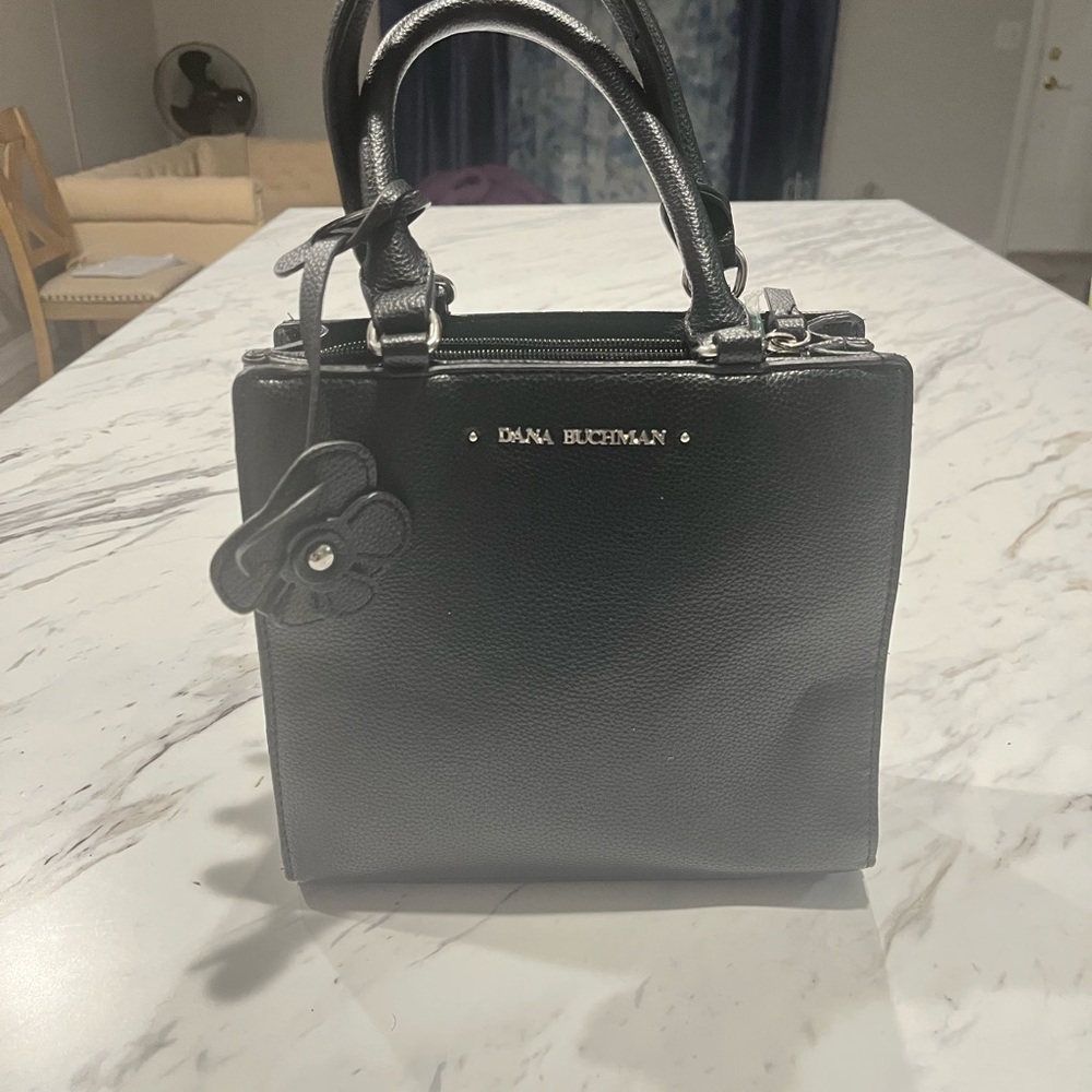 Dana Buchman Black Satchel Bag
